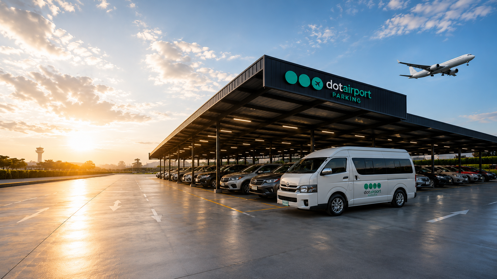 dotairport Parking - อาคารที่จอดรถมีหลังคาใกล้สนามบินสุวรรณภูมิ
